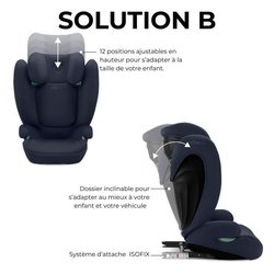 Solución automática B I -Fix Bay Blue Cybex - Grupo 2/3 - Azul