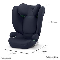 Solución automática B I -Fix Bay Blue Cybex - Grupo 2/3 - Azul