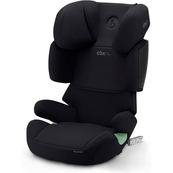Silla de coche CYBEX Solution X i-Fix - De 3 a 12 años - Pure Black