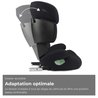 Silla de coche CYBEX Solution X i-Fix - De 3 a 12 años - Pure Black