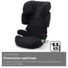 CYBEX Solution X i-Fix Autositz  Von 3 bis 12 Jahren  Pure Black