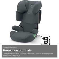 Silla elevadora para coche CYBEX Solution X i-Fix - Gris Cobblestone