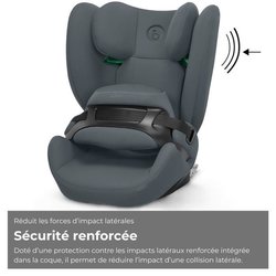 CBX BY CYBEX - Silla de coche Gr. 1/2/3 Pallas B i-Size Gris Adoquín-G