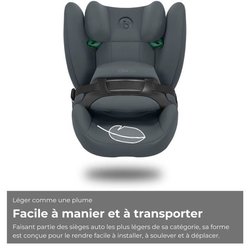 CBX BY CYBEX - Silla de coche Gr. 1/2/3 Pallas B i-Size Gris Adoquín-G