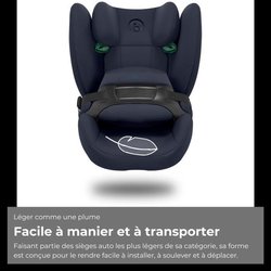 CBX BY CYBEX - Car seat Gr. 1/2/3 Pallas B i-Size Blue Moon-Navy Blue 