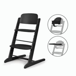 CYBEX IRIS 3-in-1 High Chair - Wood - Baby Set & Tray Included - Stunn