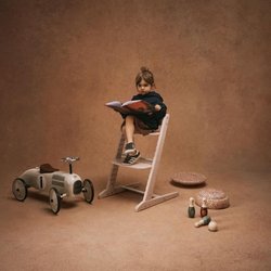 CYBEX IRIS Hochstuhl - Holz - Ganz Weiß