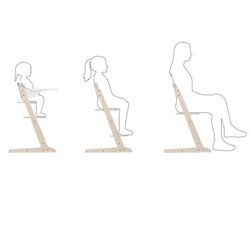 CYBEX IRIS Hochstuhl - Holz - Ganz Weiß