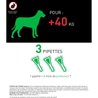FRONTLINE 3 Pipette antiparassitarie COMBO Cane > 40 kg - Pulci, zecch