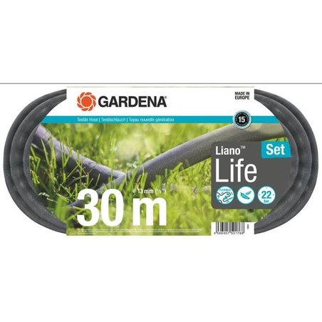 Kit de manguera Liano  Life 30m - Resistencia a la presión: 22 bar - 