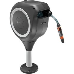Automatische slanghaspel voor terras - GARDENA - RollUp - M - Wit - Le