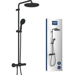 Columna de ducha con mezclador termostático - Ahorro de agua - GROHE V