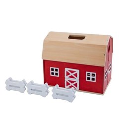 Schleich 42602 Farm World - Figurina fattoria in legno retrò
