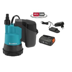 GARDENA Reinwasserpumpe 2000/2 18V P4A
