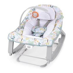 INGENUITY Keep Cozy 3 in 1 Baby Rocker - Arcobaleno tropicale - 3 posi