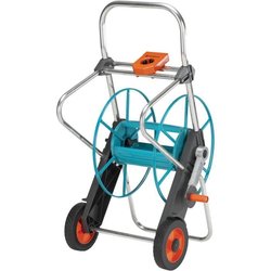 Dévidoir métal sur roues 100 GARDENA - Stabilité et praticité - Garant