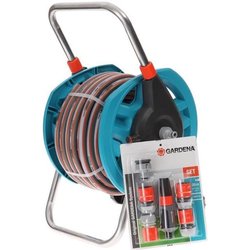 Enrollador de manguera equipado GARDENA 20M