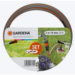GARDENA Set de Connexion Grand Débit  Relier pipeline et systeme d ir