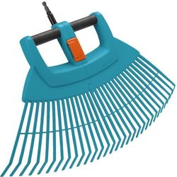 Balai a gazon 2 en 1 XXL Combisystem GARDENA - Plastique renforcé - 77
