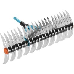 GARDENA Râteau-scarificateur 35cm Combisystem - Lames acier galvanisé 