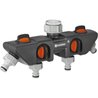 Sélecteur d arrosage 4 voies GARDENA - Modele 8194-20 - Connexion uniq