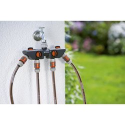 Sélecteur d arrosage 4 voies GARDENA - Modele 8194-20 - Connexion uniq