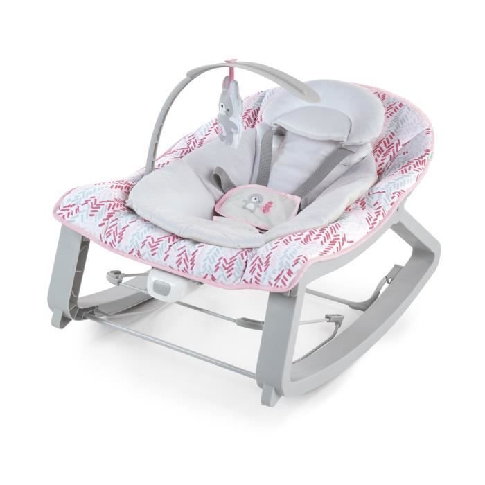 INGENUITY Keep Cozy 3-in-1 Babywippe -Lily- 3 Positionen: Bogen mit ab