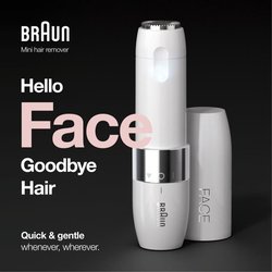 Rasoir Visage électrique pour femme Braun Face Mini FS1000 - Fonction 