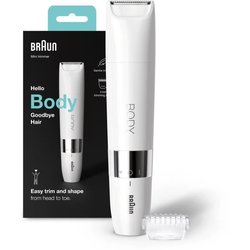 Braun Body Mini BS1000 elektrische lichaamstrimmer voor mannen en vrou