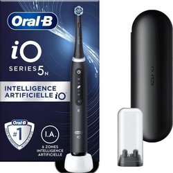 Cepillo de dientes eléctrico conectado ORAL-B iO5 - 80363971 - negro -