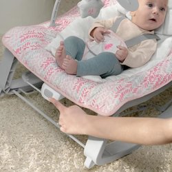 INGENUITY Keep Cozy 3-in-1 Babywippe -Lily- 3 Positionen: Bogen mit ab