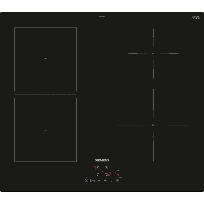 Siemens Induktionstisch - 4 Lichter - 60 cm - EE611BPB5E IQ500