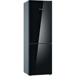 KÜHLSCHRANK COMBI 186X60X65 A ++ SCHWARZ