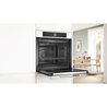 Einbaubackofen  Pyrolyse + Hydrolyse  BOSCH Serie 8  HBG7741W1  We