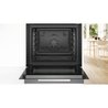 Einbaubackofen  Pyrolyse + Hydrolyse  BOSCH Serie 8  HBG7741W1  We
