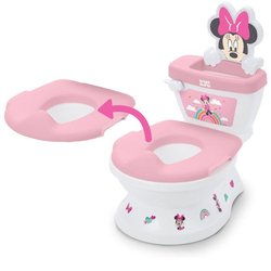 DISNEY BABY - MINNIE - Mini inodoro con reductor de asiento incluido, 