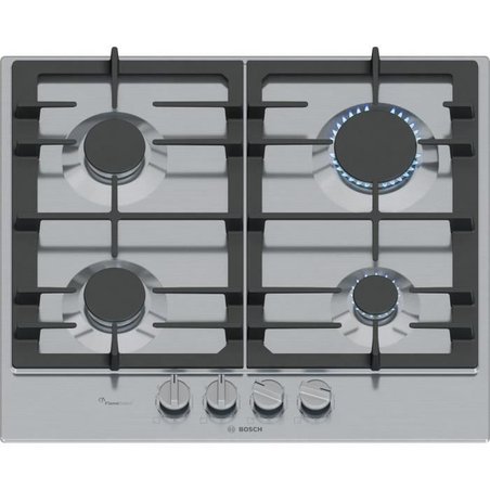 Placa de gas - BOSCH Serie 6 - 4 fuegos - 52 x 58,2 x 4,5 cm - PCP6A5I