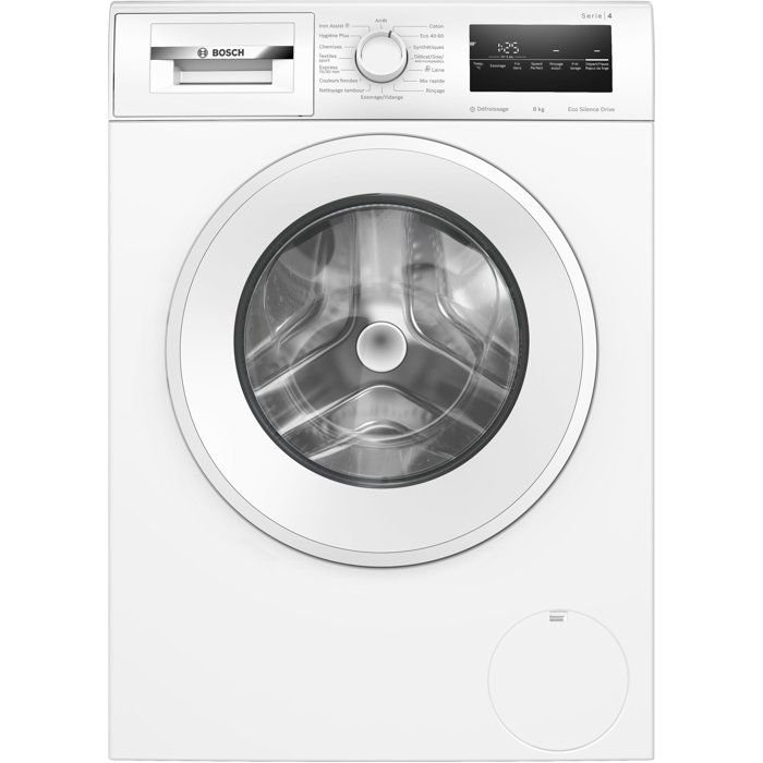 Lave-linge hublot BOSCH WAN2827UFR SER4 - 8 kg - Induction - L60cm - 1