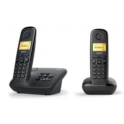 GIGASET A 170 A Duo Zwarte vaste telefoon - Antwoordapparaat - Verlich