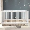 OLIVIA Komplettes Babyzimmer: Bett 70x140 cm + Kleiderschrank + Kommod