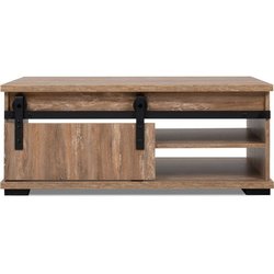 Couchtisch - MARRAKESCH - Rechteckig - Eiche - 100 x 40 x 60 cm