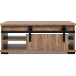 Couchtisch - MARRAKESCH - Rechteckig - Eiche - 100 x 40 x 60 cm