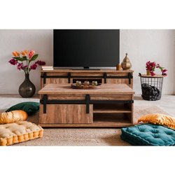 Couchtisch - MARRAKESCH - Rechteckig - Eiche - 100 x 40 x 60 cm