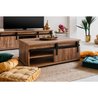 Couchtisch - MARRAKESCH - Rechteckig - Eiche - 100 x 40 x 60 cm