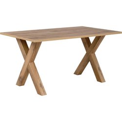 Table a manger seule MANZANO - Rectangulaire - Décor Chene Flagstaff -