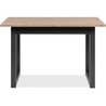 Ausziehbarer Tisch Denver 80B  120160 x 75 x 80 cm  Artisan-Eiche/A