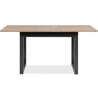 Ausziehbarer Tisch Denver 80B  120160 x 75 x 80 cm  Artisan-Eiche/A