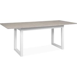 Ausziehbarer Esstisch Houston  160200 x 75 x 90 cm  Platte mit Trav