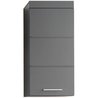 Mobile da bagno alto AMANDA - 1 anta - Grigio - TRENDTEAM