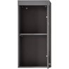 Mobile da bagno alto AMANDA - 1 anta - Grigio - TRENDTEAM